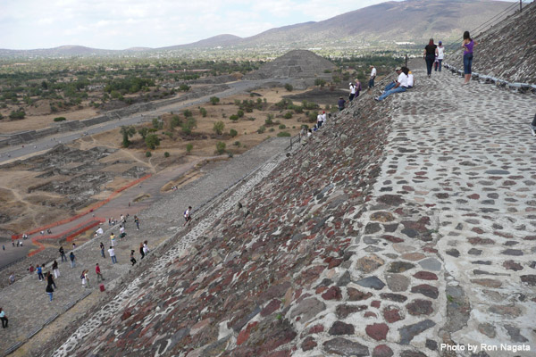 On the Pyramid of the Sun.